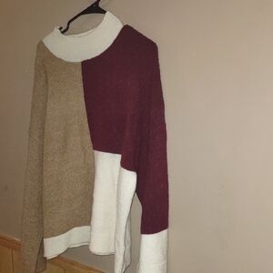 Colorblock Women's Sweater